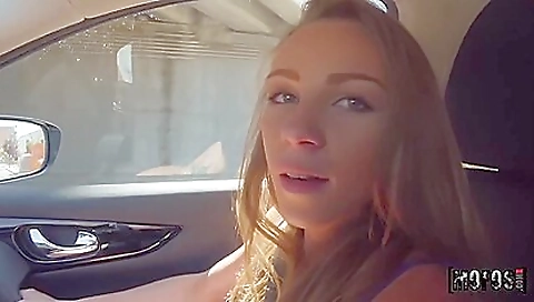 Big black cock gets licked and fucked by a slut in a lingerie