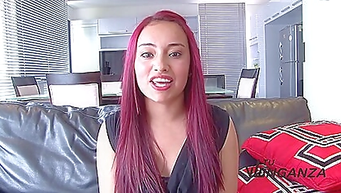 Latina beauty's cunny gets fucked hard and fucked in POV