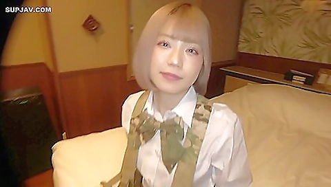 Japanese amateur porn video with a cute asian girl