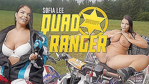 Brunette in black dress gets her pussy fucked in the vr world