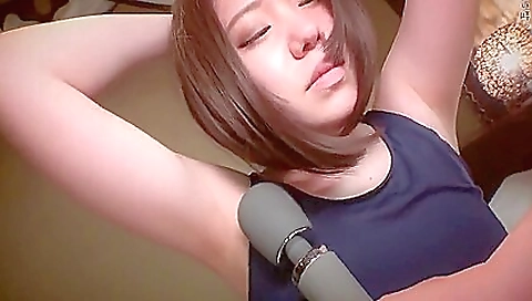 Asian angel gets really excited and gets nailed all the way