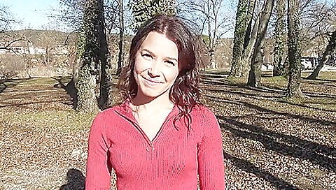 Busty black girl making a facial with two black guys