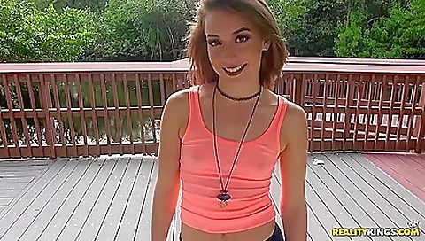 Big tits brunette gets her pussy pounded hard in porn clip