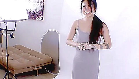 Sexy brunette gets her juicy pussy fucked in hd porn